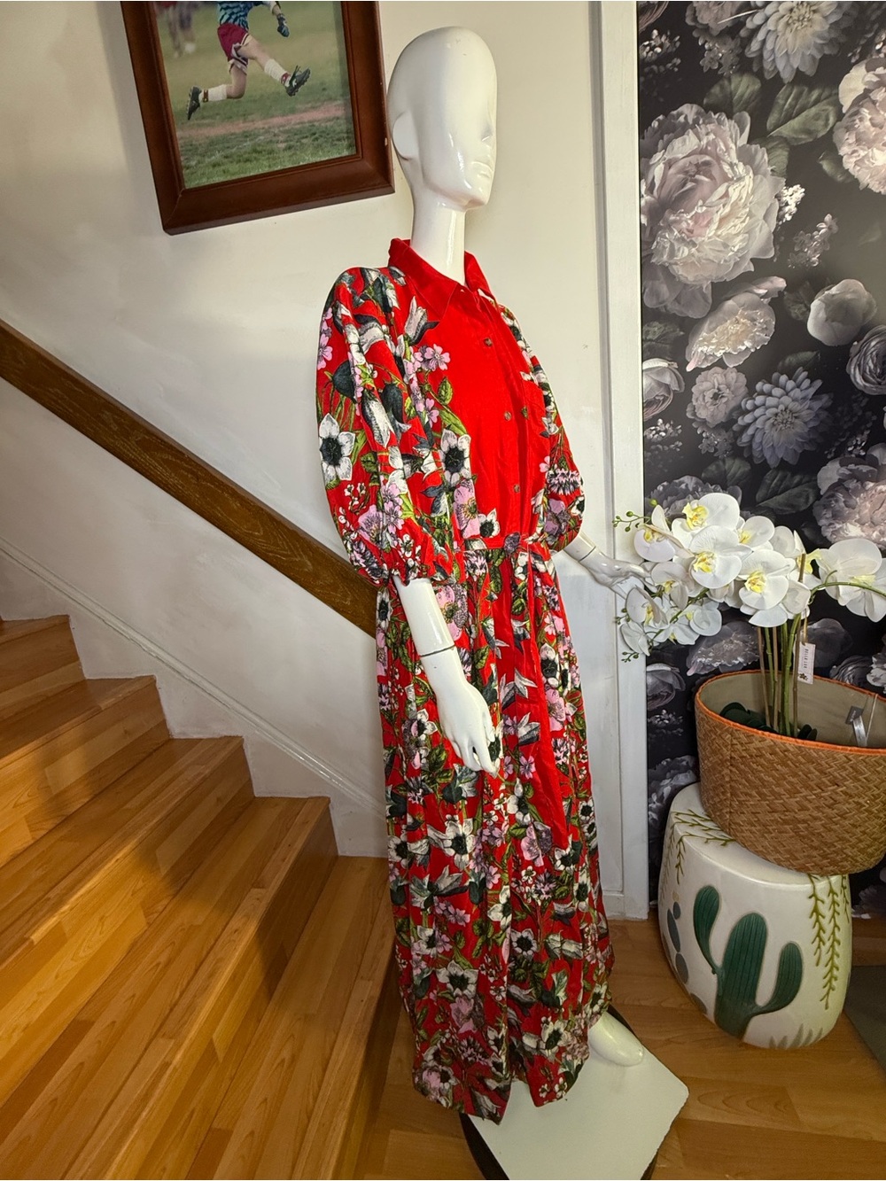 Anthropologie Mona Linen Shirt Dress by Maeve - Picture 11 of 15